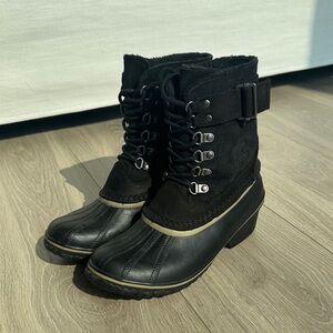 Sorel Black Women's Winter Boots